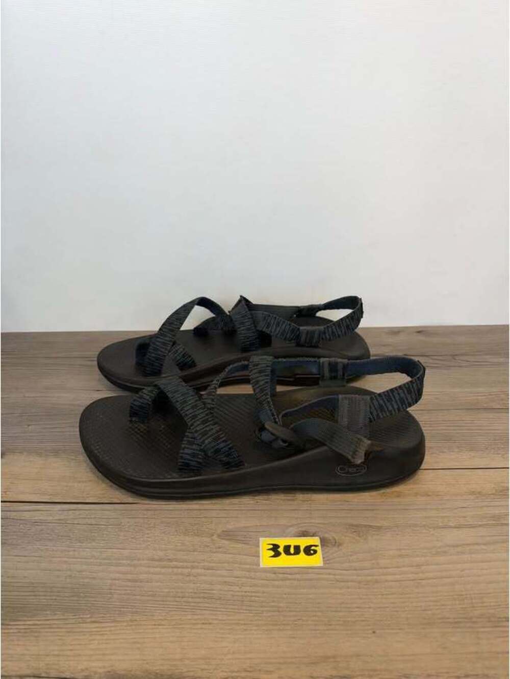 Chaco Men’s Z/Volv 2 Sport Sandals Black Blue Size 12